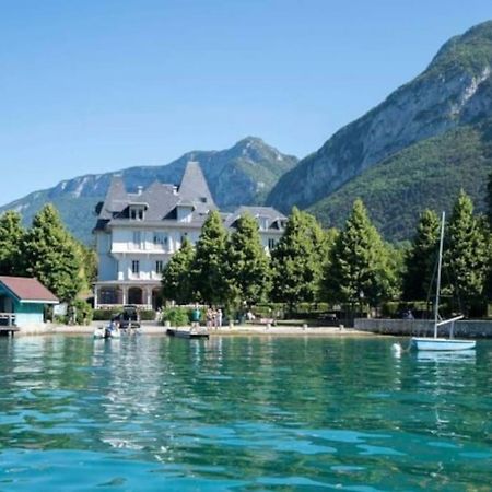 Bel Appartement Au Calme A 5 Minutes Du Village Menthon-Saint-Bernard Luaran gambar